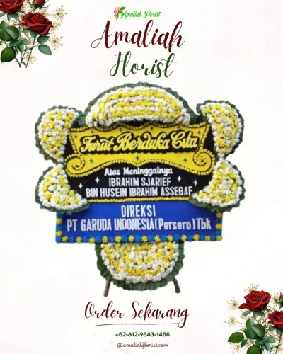 Papan Bunga Duka di Sidokare